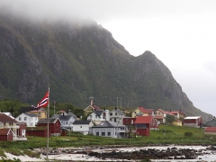 Bleik är en liten fiskeby på Andøya med ca 450 invånare