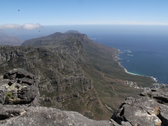 Taffelberget. Table Mountain. Cape Town.