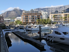 Kapstaden.  Table Mountain. Cape Town.