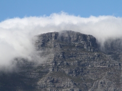 Taffelberget.  Table Mountain. Cape Town.