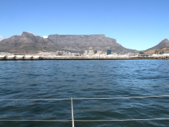 Taffelberget. Taffelberget. Table Mountain. Cape Town.