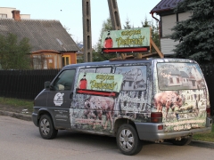 2/5 Inchekning på hotellet Dorek Bawra vid Bialowieza där vi stannar 2 nätter.