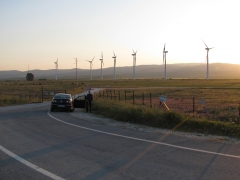 Vindkraftverken breder ut sig och dominerar landskapsbilden på många platser.